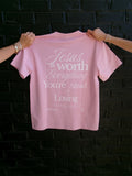 Jesus is Worth T-Shirt (Pink)