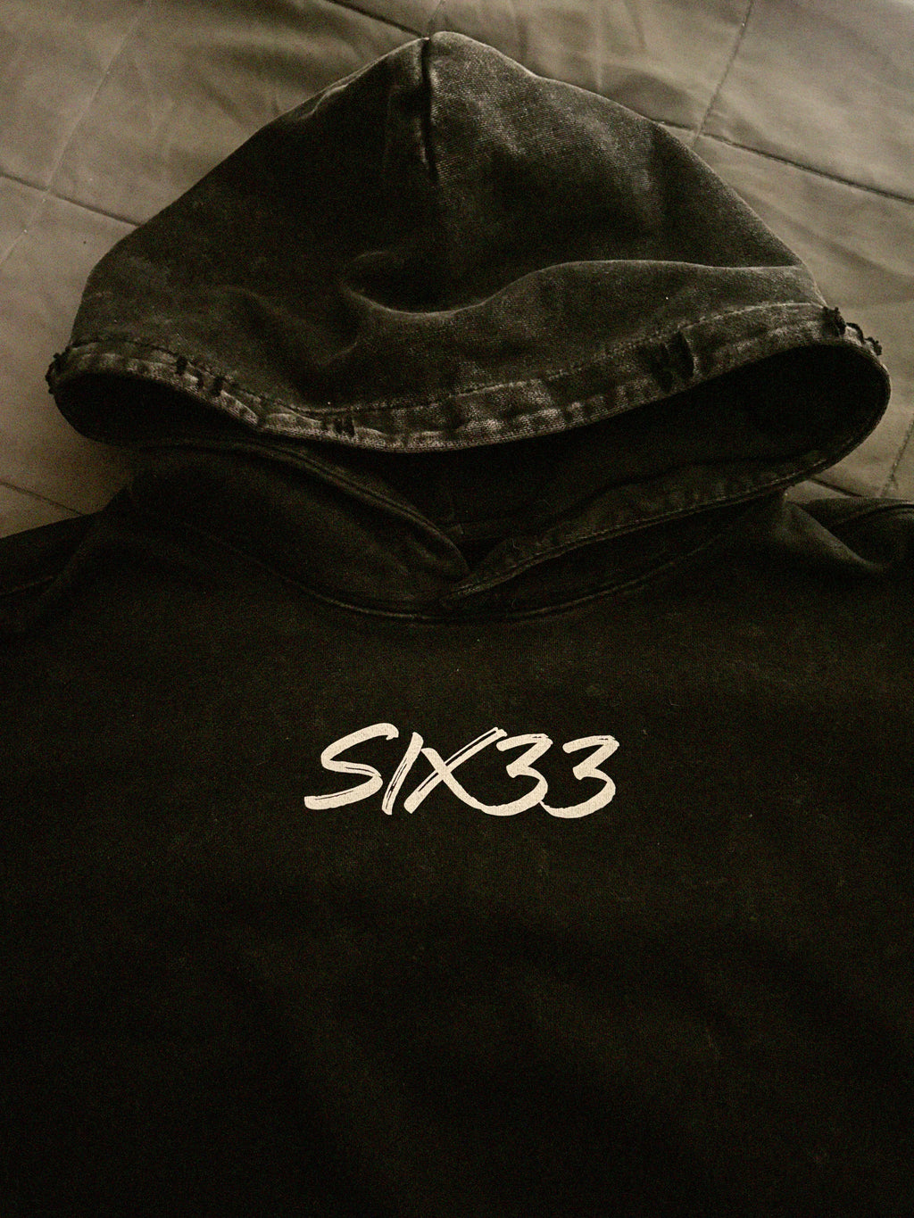 Distressed "Seek Him First" Hoodie